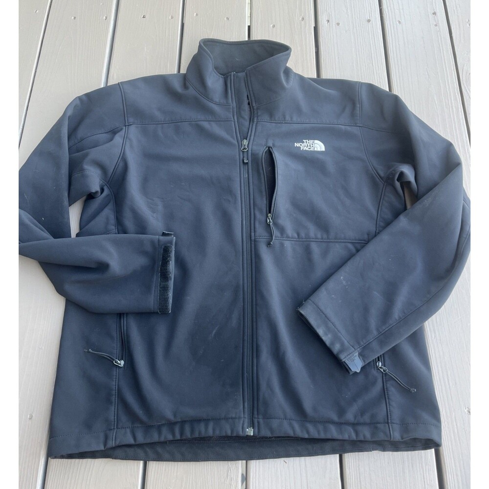 THE NORTH FACE Men's Apex Bionic Softshell Jacket Casual Look Black Size Large